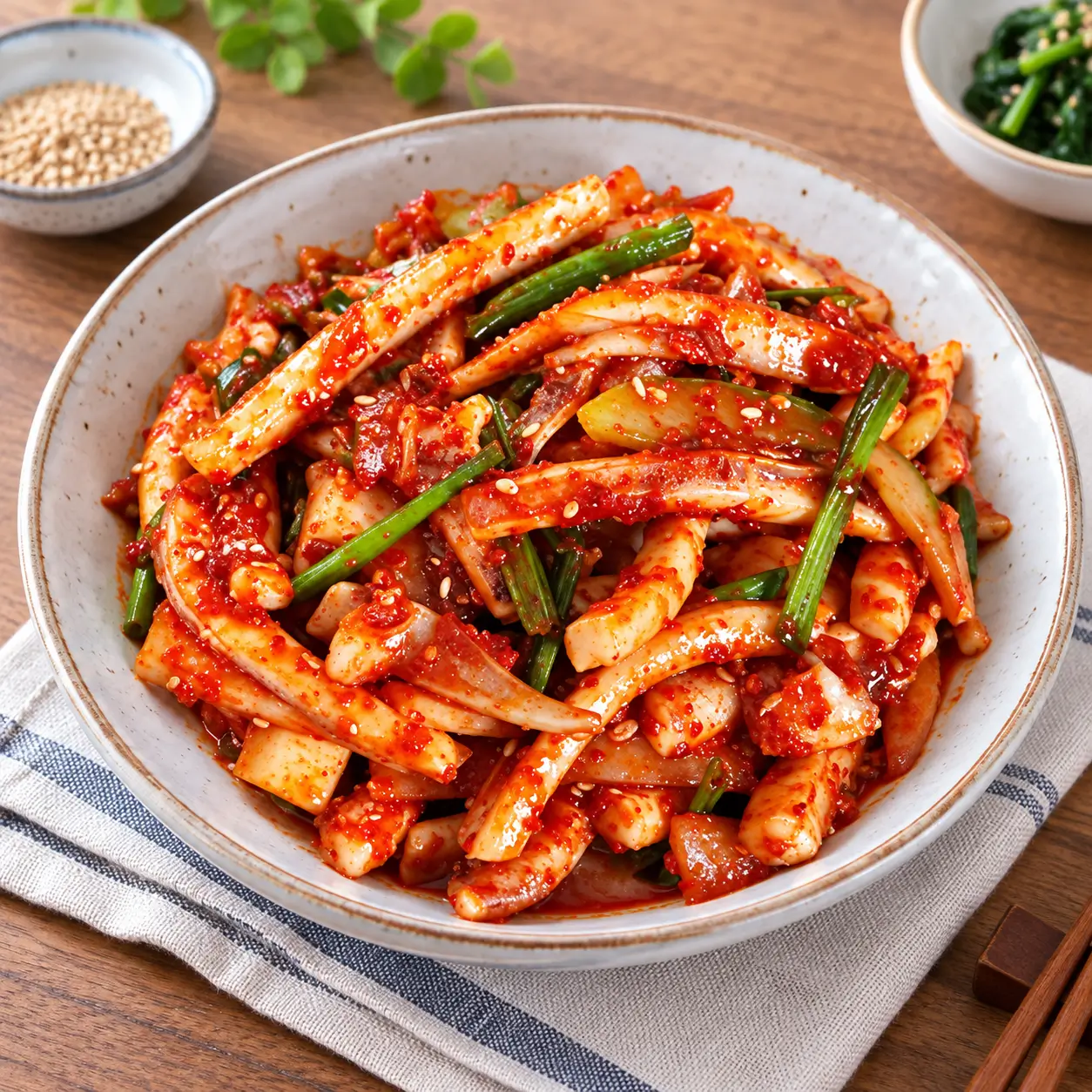 오징어초무침
