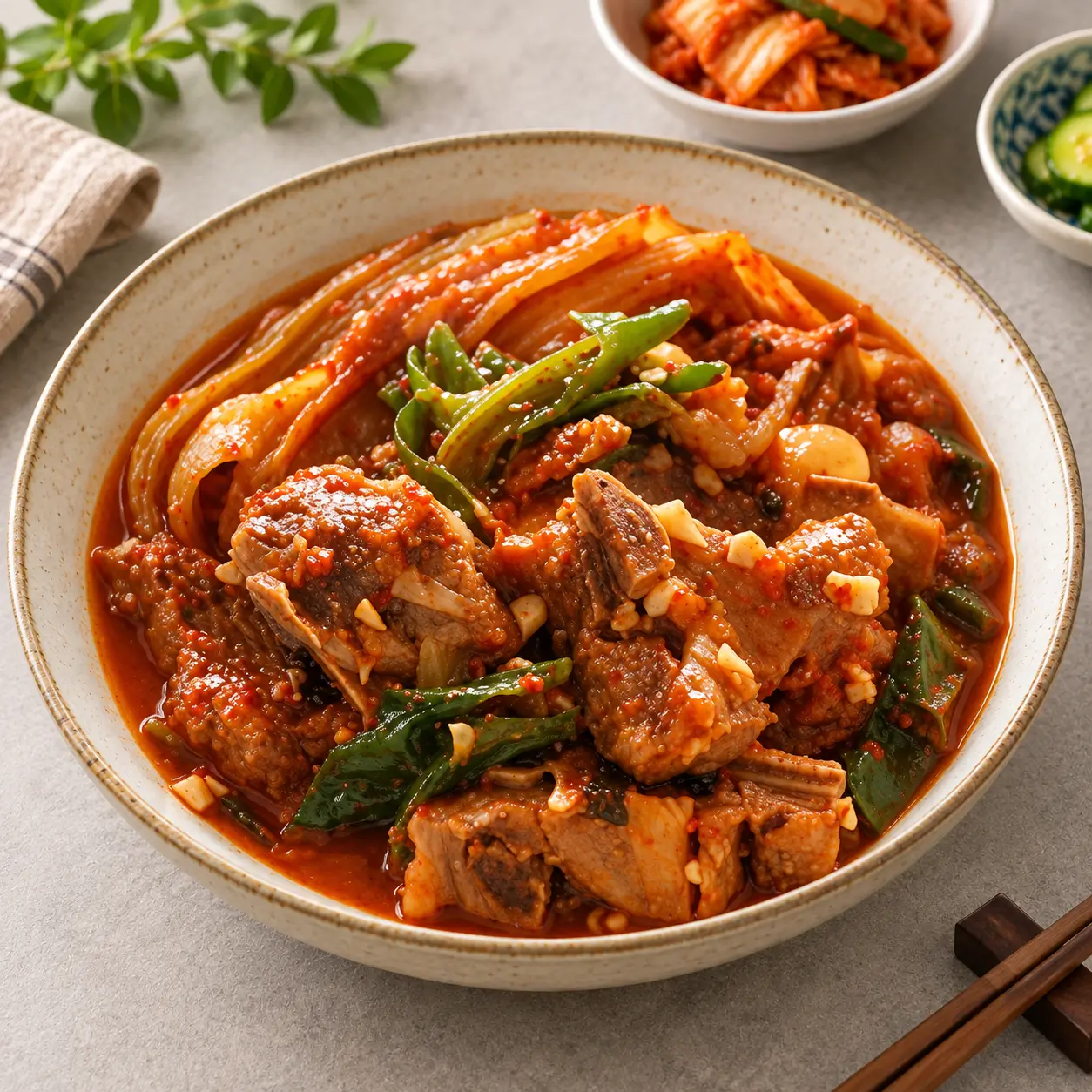 돼지고기김치찜