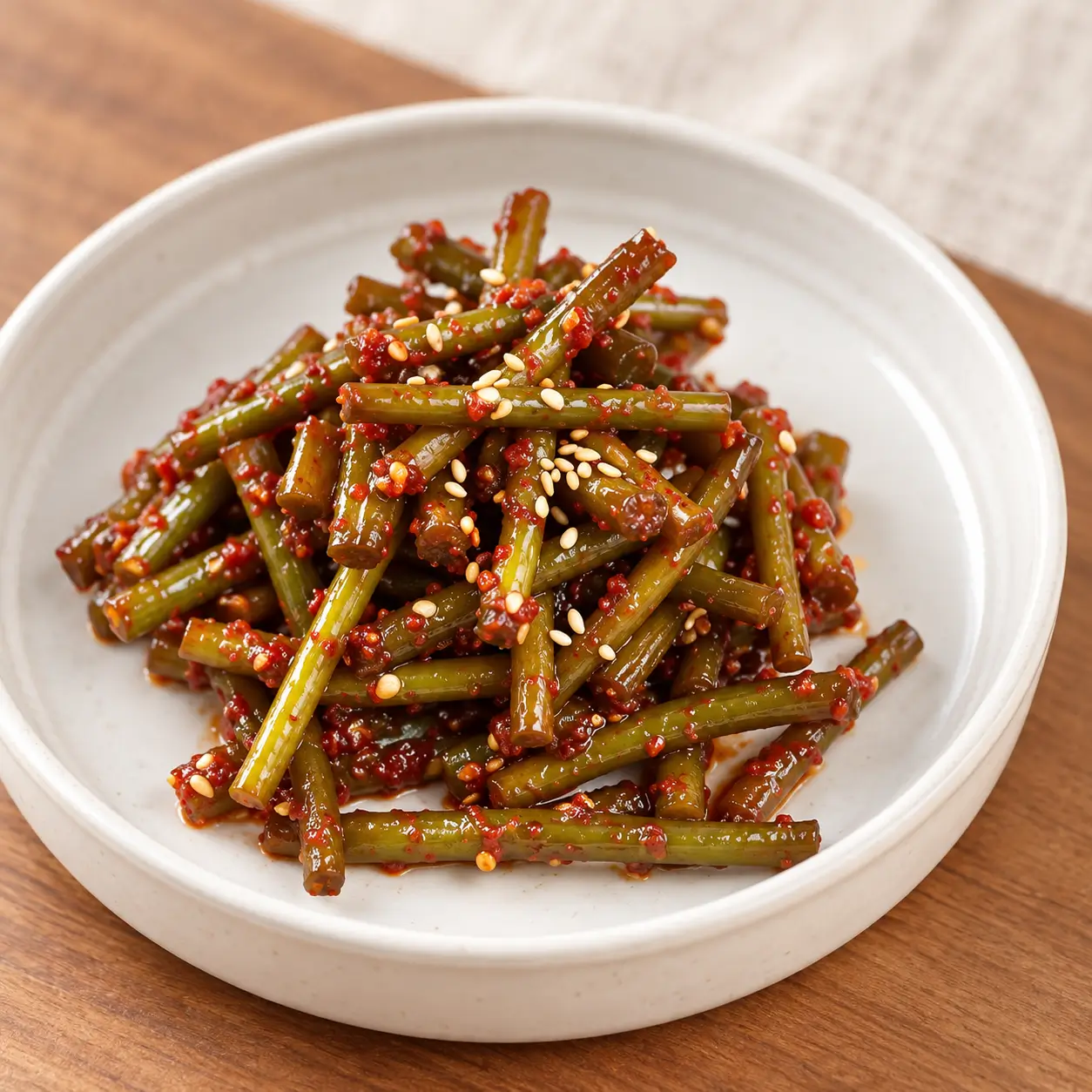 양념마늘쫑장아찌