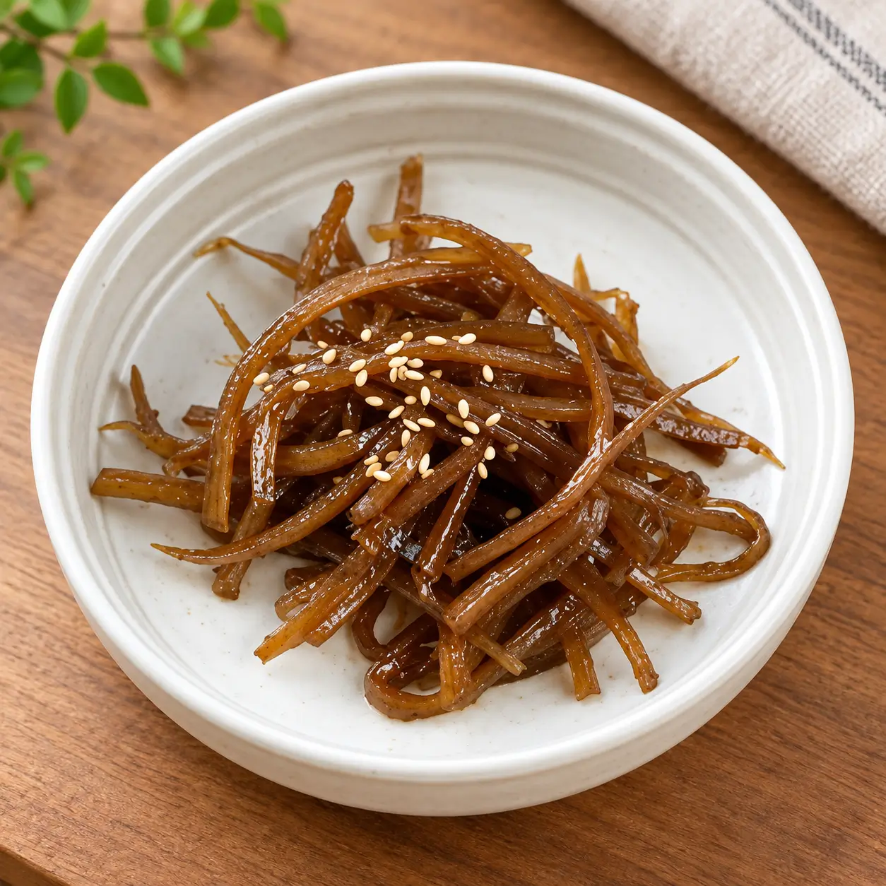 우엉조림