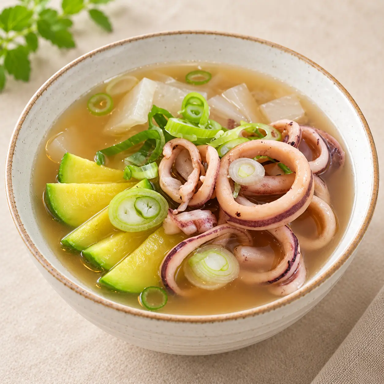 맑은오징어무국